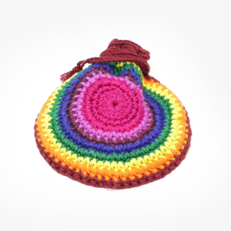 Knit Pouch - Medium (Round)