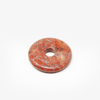 Red Jasper Donut Pendant