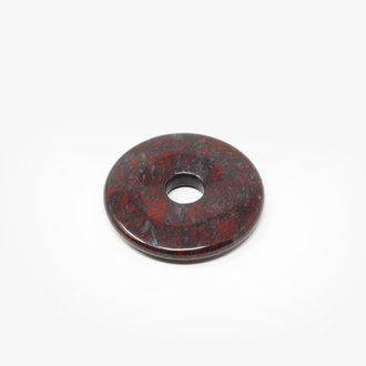 Brecciated Jasper Donut Pendant