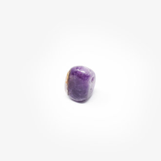 Amethyst  Drilled Tumbled Pendant