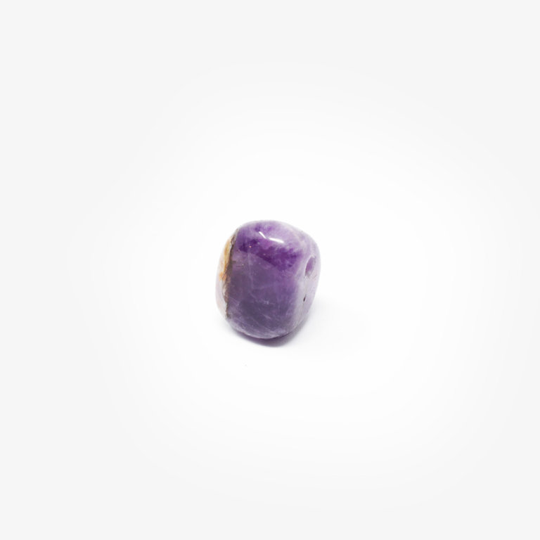 Amethyst  Drilled Tumbled Pendant