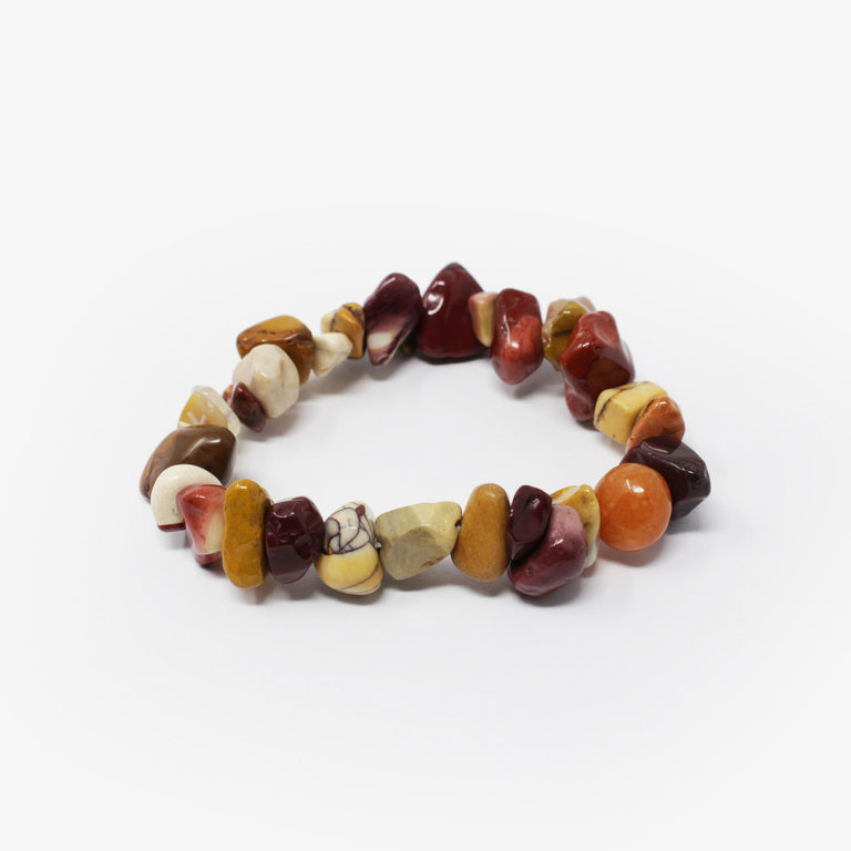 Mookaite Chip Bracelet Large