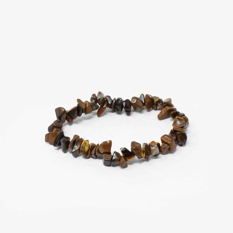 Tiger Eye Chip Bracelet Small