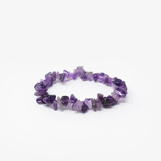 Amethyst Chip Bracelet Small