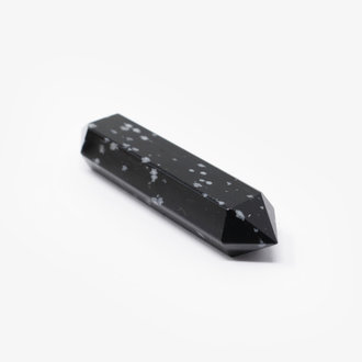 Snowflake Obsidian Wand - Small