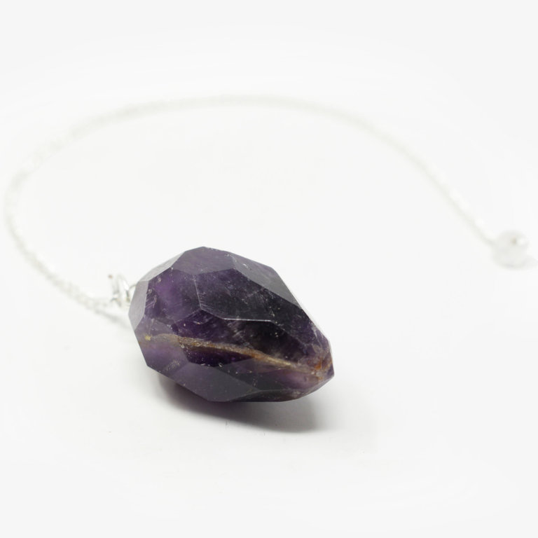 Amethyst Teardrop Pendulum