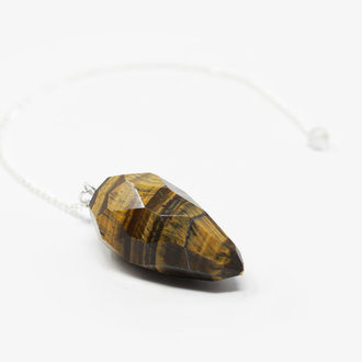 Tiger Eye Teardrop Pendulum