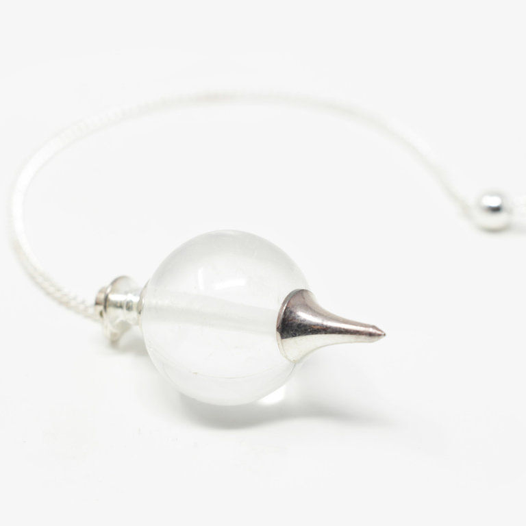 Clear Quartz Sphere Pendulum