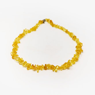 Citrine Gem Chip Necklace