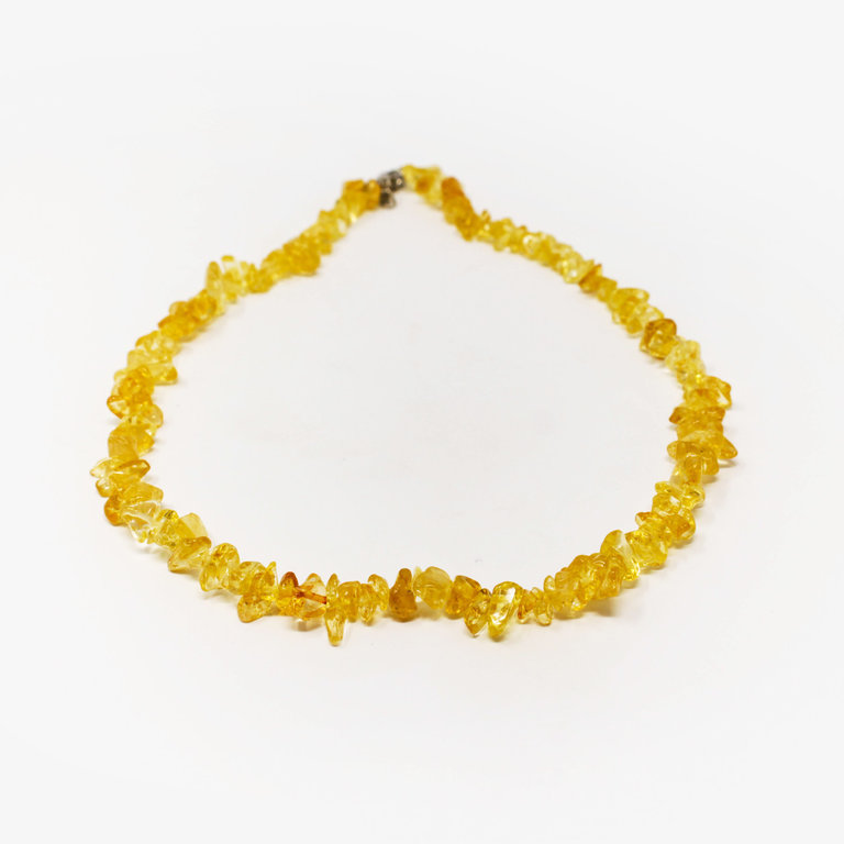 Citrine Gem Chip Necklace