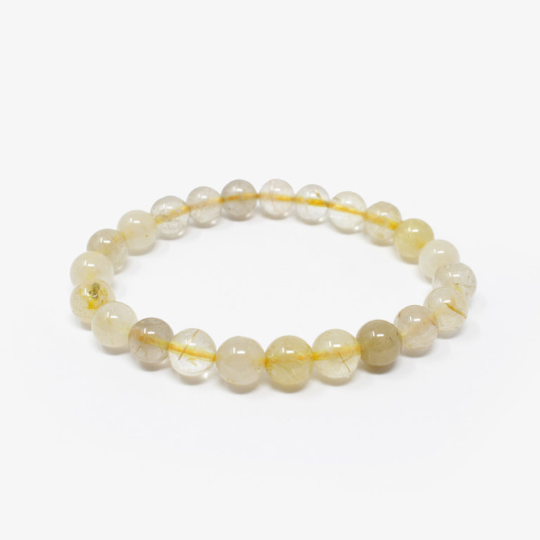 Rutilated Quartz Power Bracelet