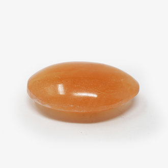 Orange Selenite Palm Stone