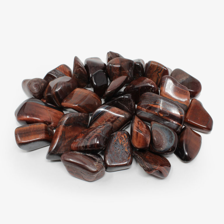 Red Tigers Eye Tumbled