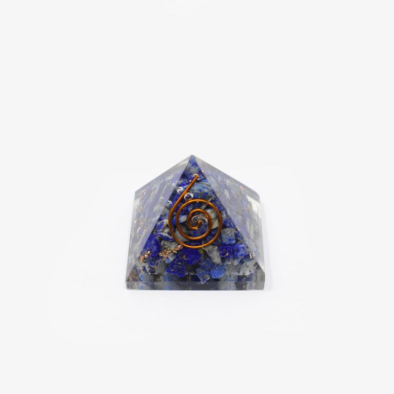 Lapis Lazuli Orgone Pyramid - Small