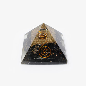 Shungite Orgone Pyramid - Medium
