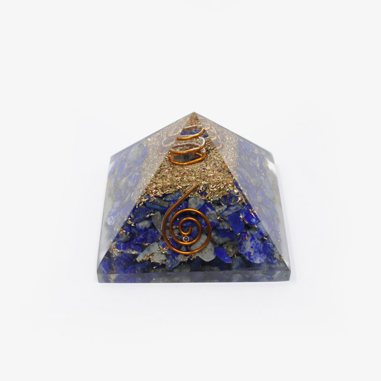 Lapis Lazuli Orgone Pyramid - Medium