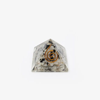 Rainbow Moonstone Orgone Pyramid - Small