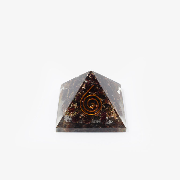 Garnet Orgone Pyramid - Small