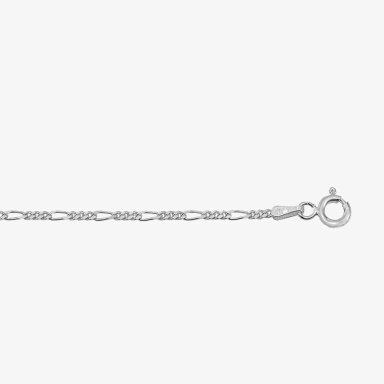 Silver Chain - Thick Figaro Links