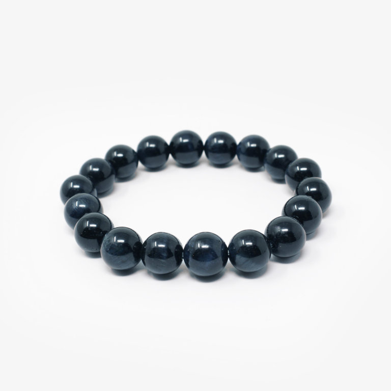 Blue Tigers Eye Power Bracelet - 12MM