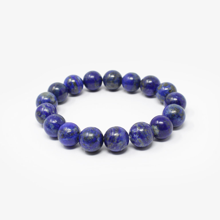 Lapis Power Bracelet - 12MM