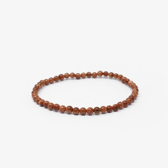 Goldstone Bead Bracelet - 4MM