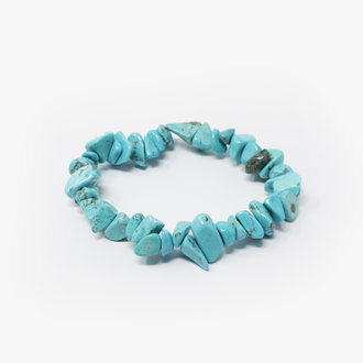 Turquoise Chip Bracelet Large