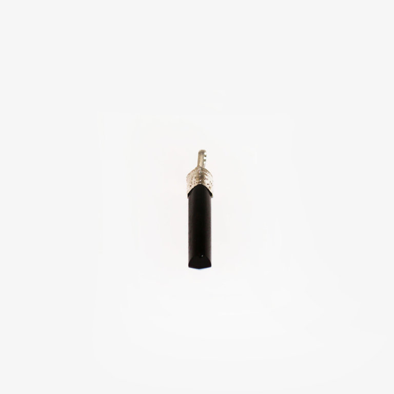 Black Tourmaline Thin Pendant