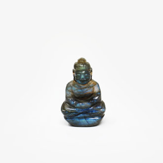 Labradorite Buddha