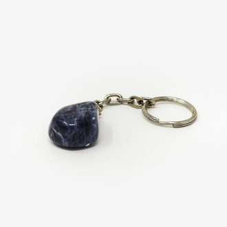 Sodalite Tumbled Keychain