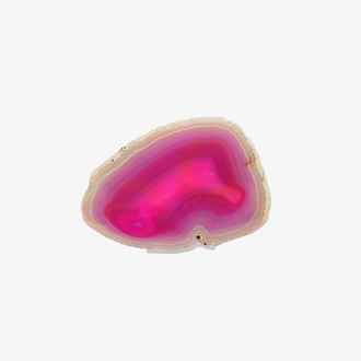 Agate Slice - Pink