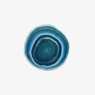 Agate Slice - Blue