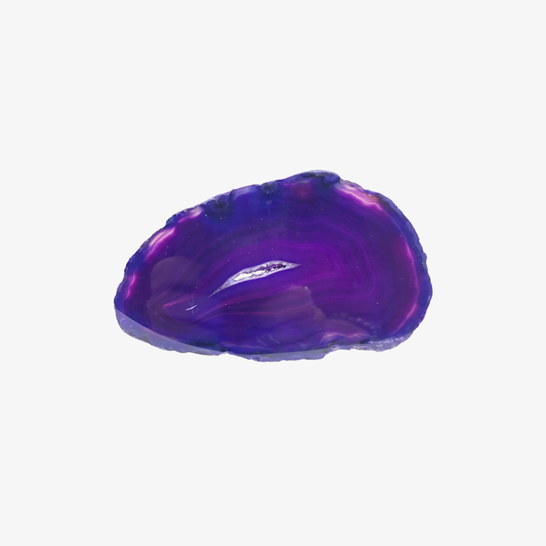 Agate Slice - Purple