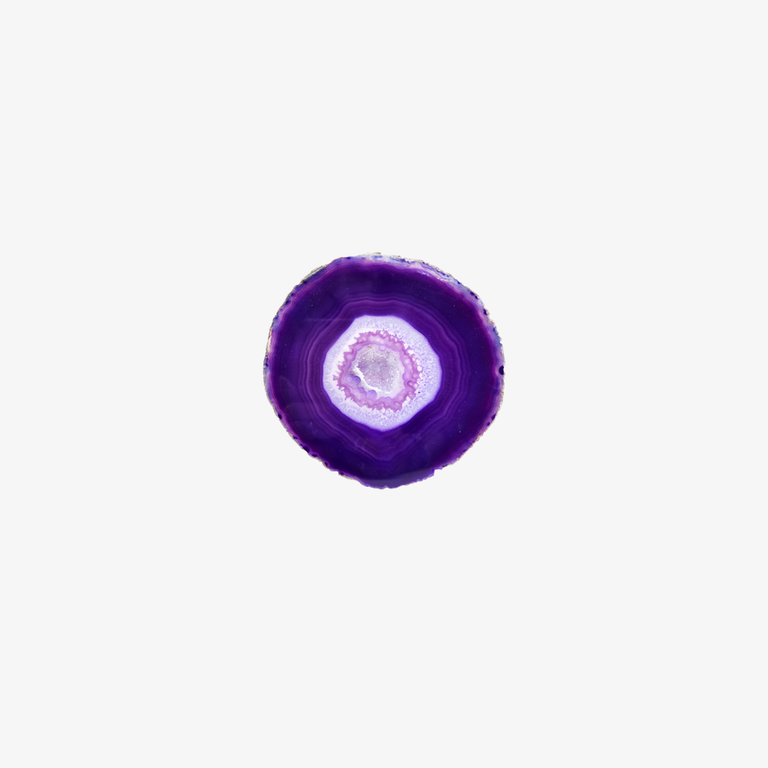 Agate Slice - Purple