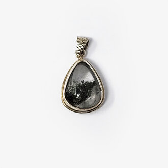 Galaxy Quartz Sterling Silver Pendant