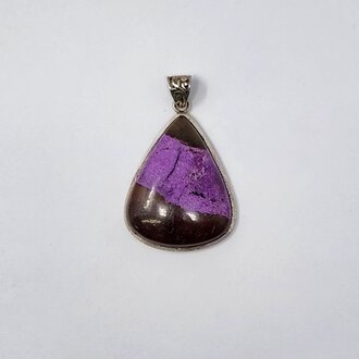 Sugilite Sterling Silver Pendant