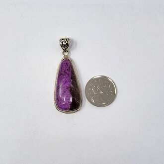 Sugilite Sterling Silver Pendant