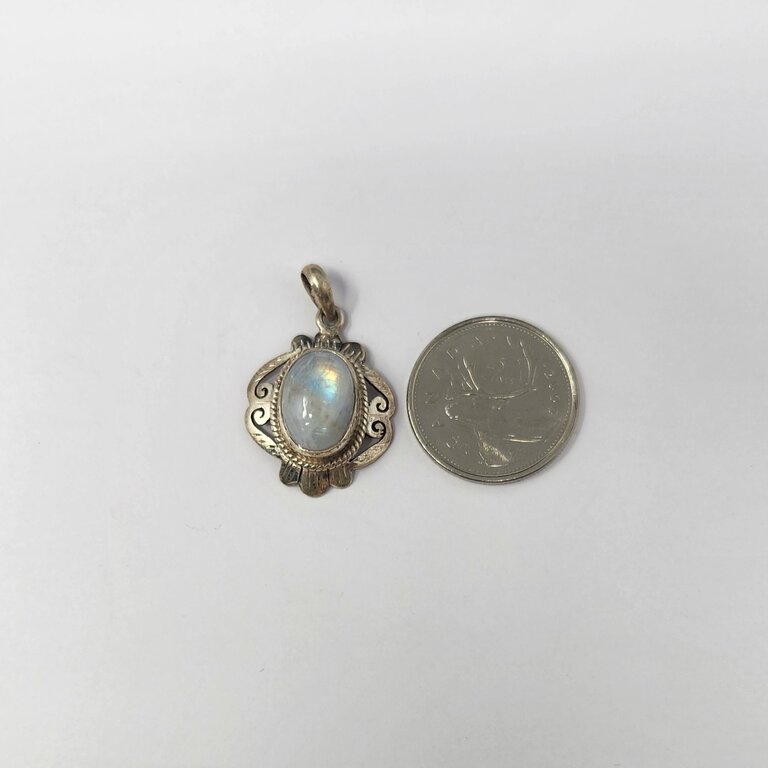 Moonstone Sterling Silver Pendant