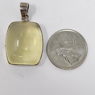 Citrine Sterling Silver Pendant Citrine Sterling Silver Pendant