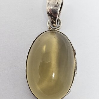 Citrine Sterling Silver Pendant Citrine Sterling Silver Pendant