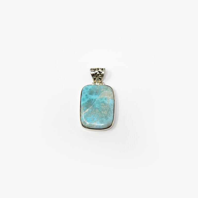 Larimar Sterling Silver Pendant