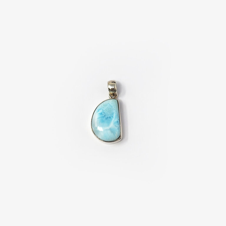 Larimar Sterling Silver Pendant