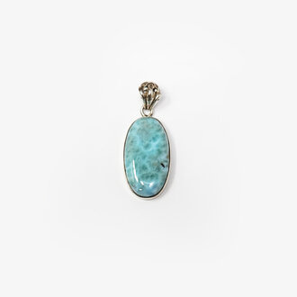 Larimar Sterling Silver Pendant