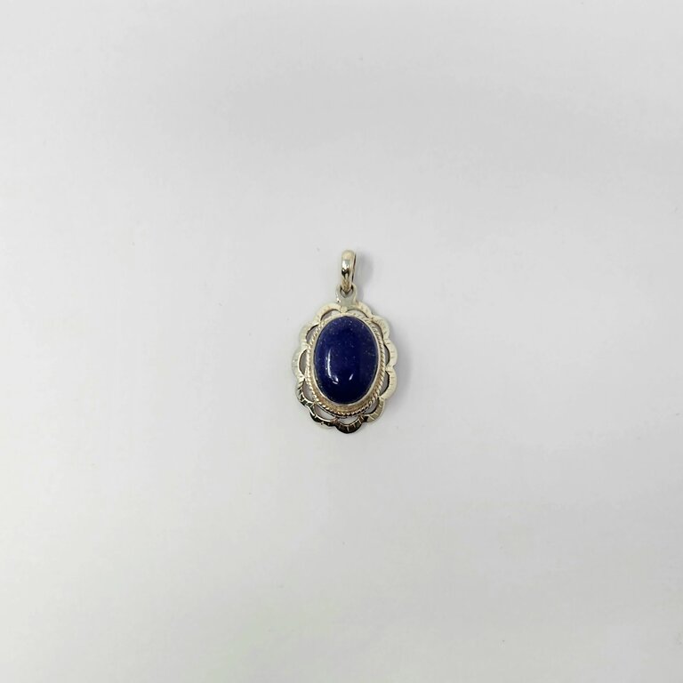 Lapis Lazuli Sterling Silver Pendant