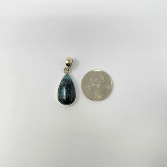 Shattukite Sterling Silver Pendant