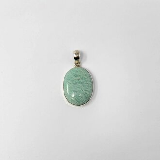 Amazonite Sterling Silver Pendant