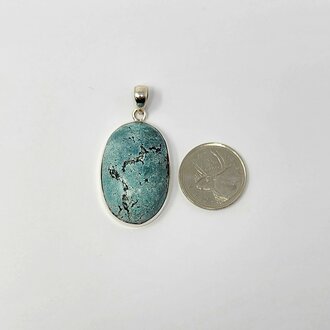Turquoise Sterling Silver Pendant