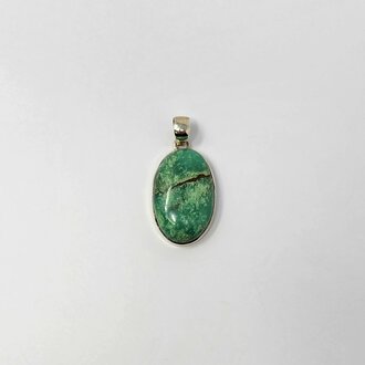 Turquoise Sterling Silver Pendant