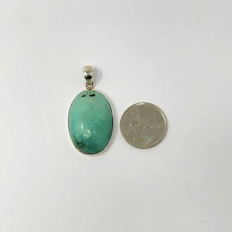 Turquoise Sterling Silver Pendant