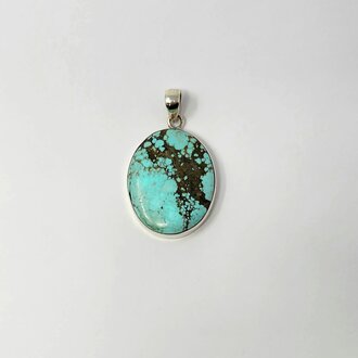 Turquoise Sterling Silver Pendant